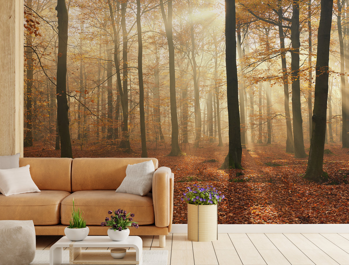 Nature’s Canvas Jungle Stick-on Wallpaper Mural