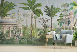 Mughal Garden Forest Wallpaper Murals image 2