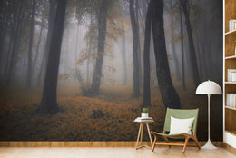 Autumn Golden Forest Wallpaper image 1
