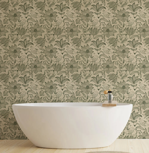 Howdy Wallpaper : Shop Peel and Stick Wallpaper