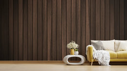 Dark Brown Wooden Texture Wallpaper image 0