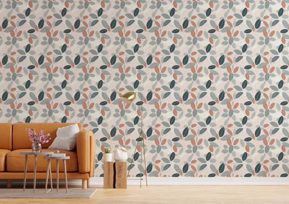 Autumn Terra Brown Grey Wallpaper Murals image 1
