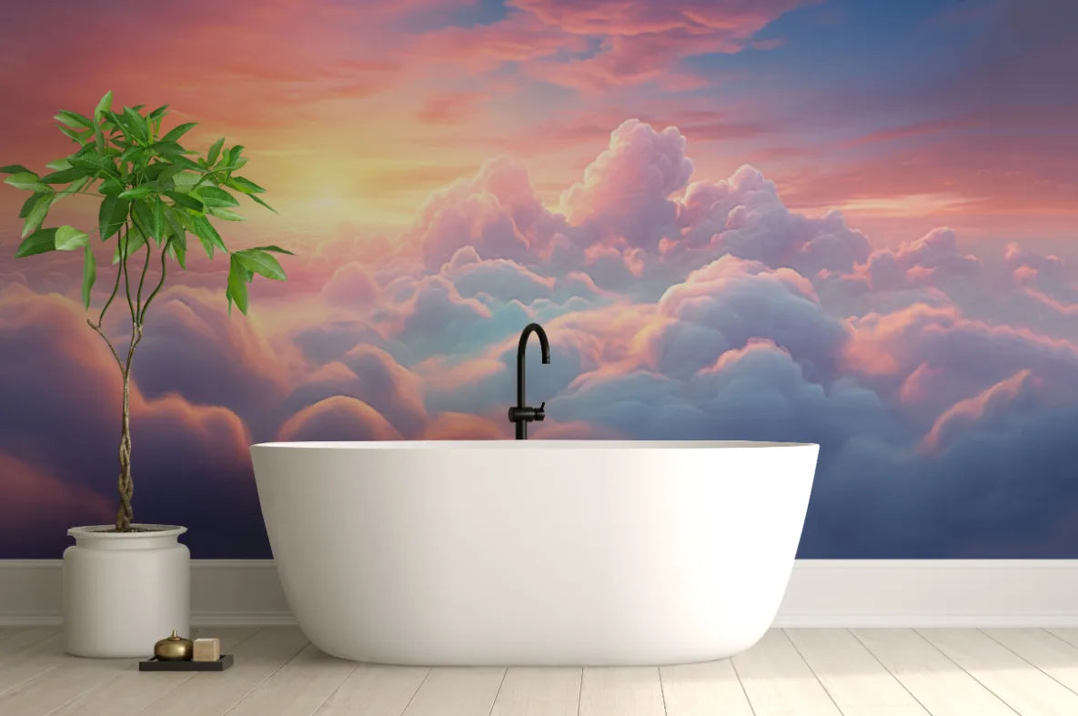 Peaceful Cloud Nature Wallpaper image 2