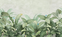 Motley Grass Tropical Plants Wallpaper Murals image 5