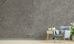 Concrete Peel and Stick Wallpaper | Gray Cement Modern Home Decor image 3