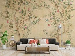 Botanical Floral Wallpaper image 1