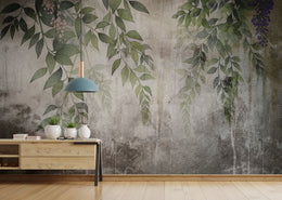 Green Leafy Bliss Jungle Self-Adhesive Wallpaper