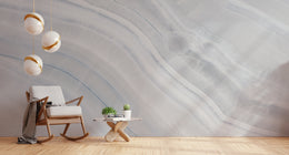 White Pearl Marble Wallpaper Wall Mural