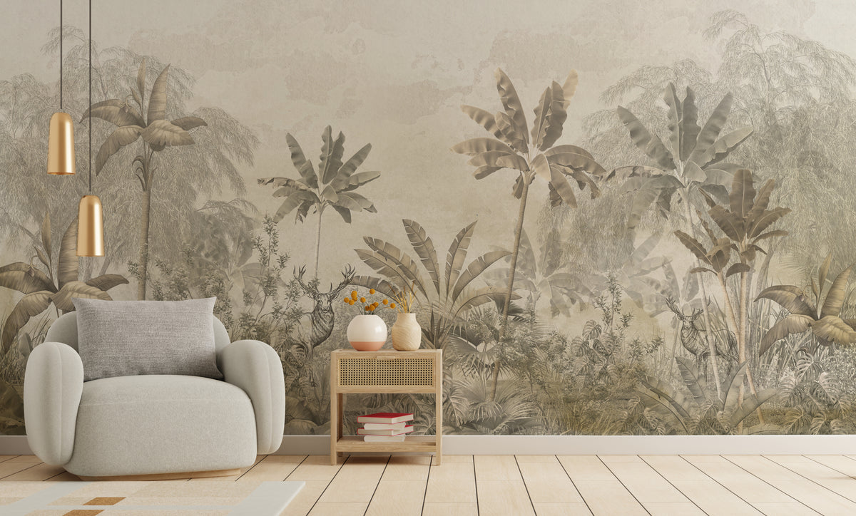 Tropical Escape Jungle Wallpaper Mural