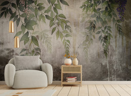 Green Leafy Bliss Jungle Self-Adhesive Wallpaper