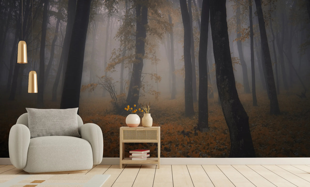 Autumn Golden Forest Wallpaper