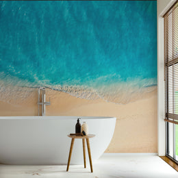 Beach Front Ocean Wallpaper