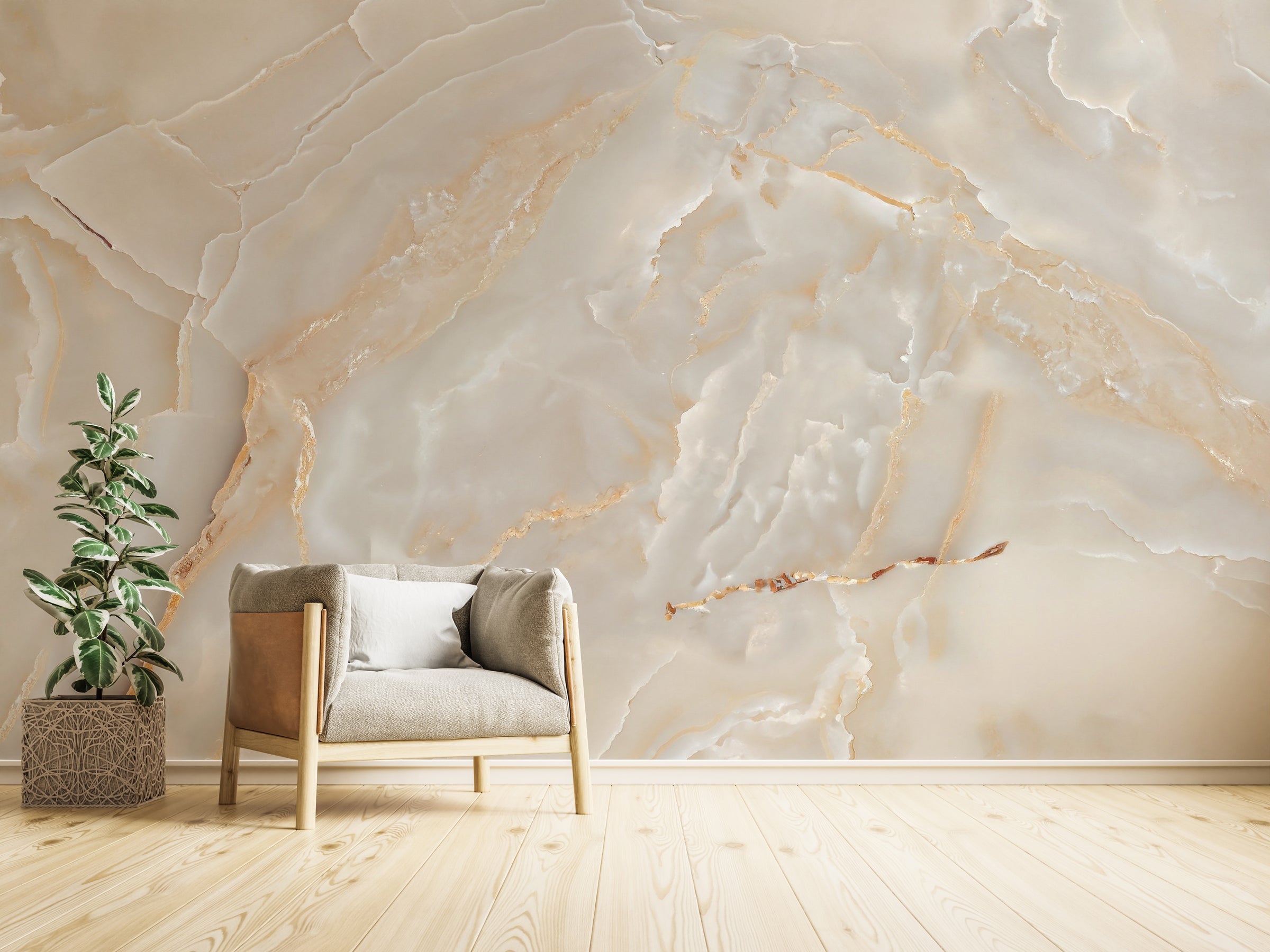Super Glossy Peel and Stick Marble Wallpaper