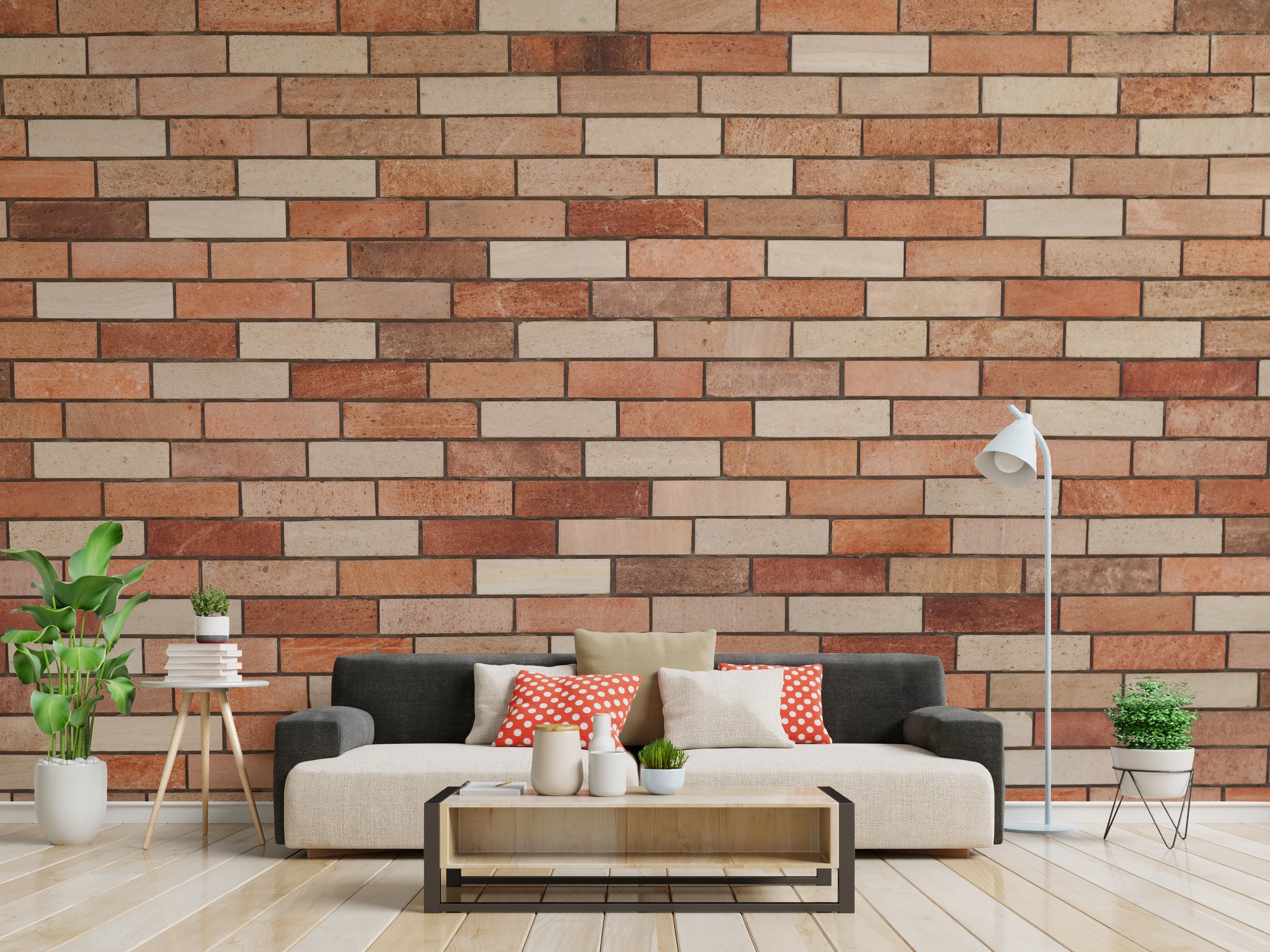Top Brick Design Royal Looking Wallpaper for Wall