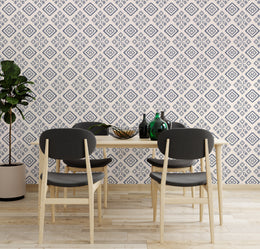 Decorative Moroccan geometric wall art for dining backsplash feature wall