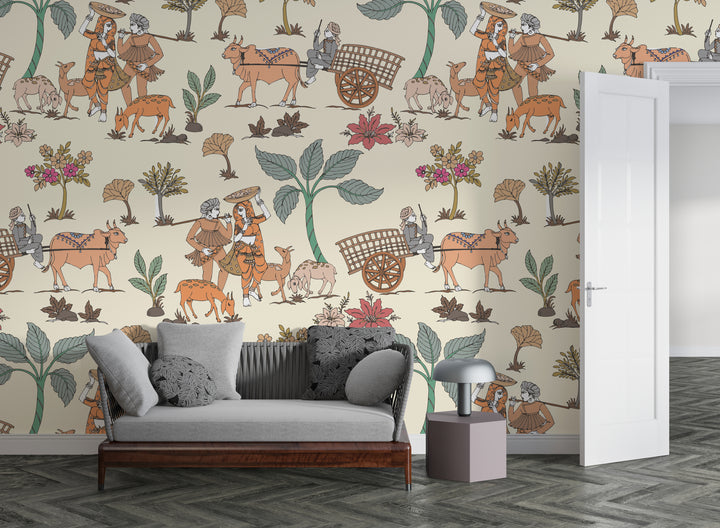Howdy Wallpaper : Shop Peel and Stick Wallpaper
