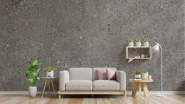 Concrete Peel and Stick Wallpaper | Gray Cement Modern Home Decor