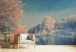 Snowy Winter Forest Wallpaper