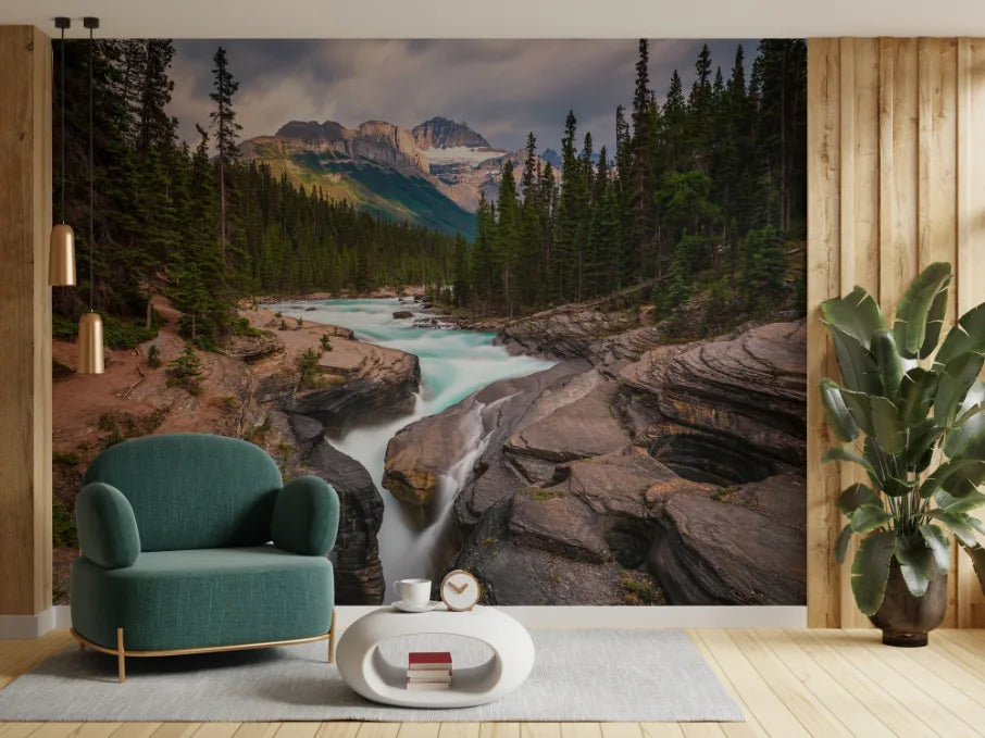 Breathtaking Forest Removable Wallpaper