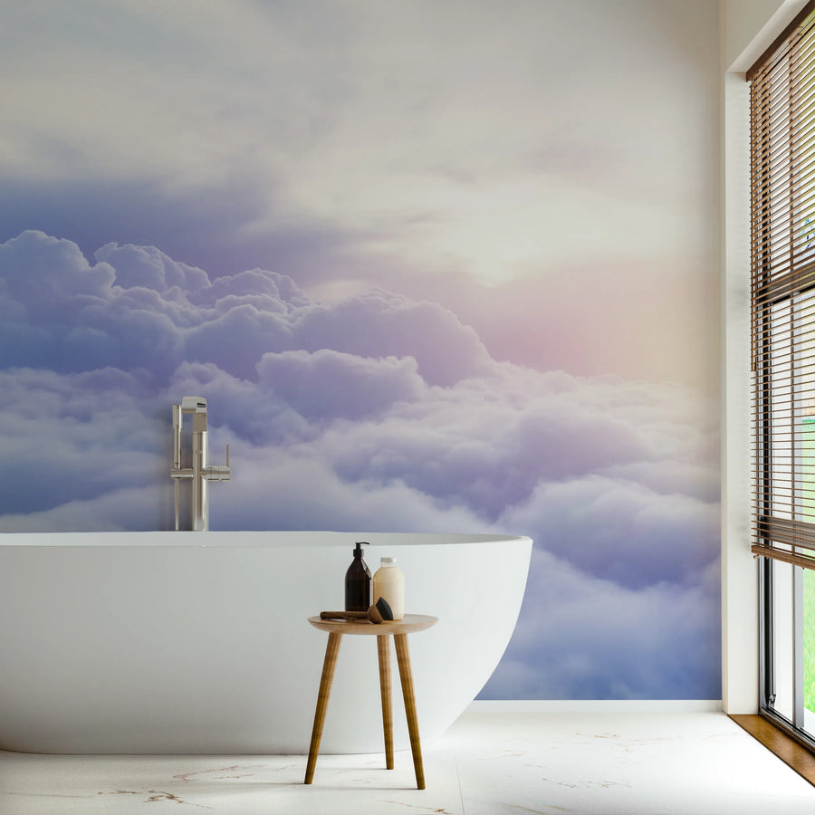 Self-Adhesive Dreamy Cloudscape Sky Wallpaper Mural