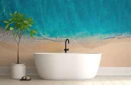 Beach Front Ocean Wallpaper