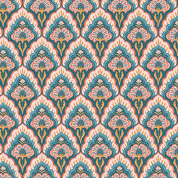 Removable Classic Floral Damask Wallpaper For Modern Homes