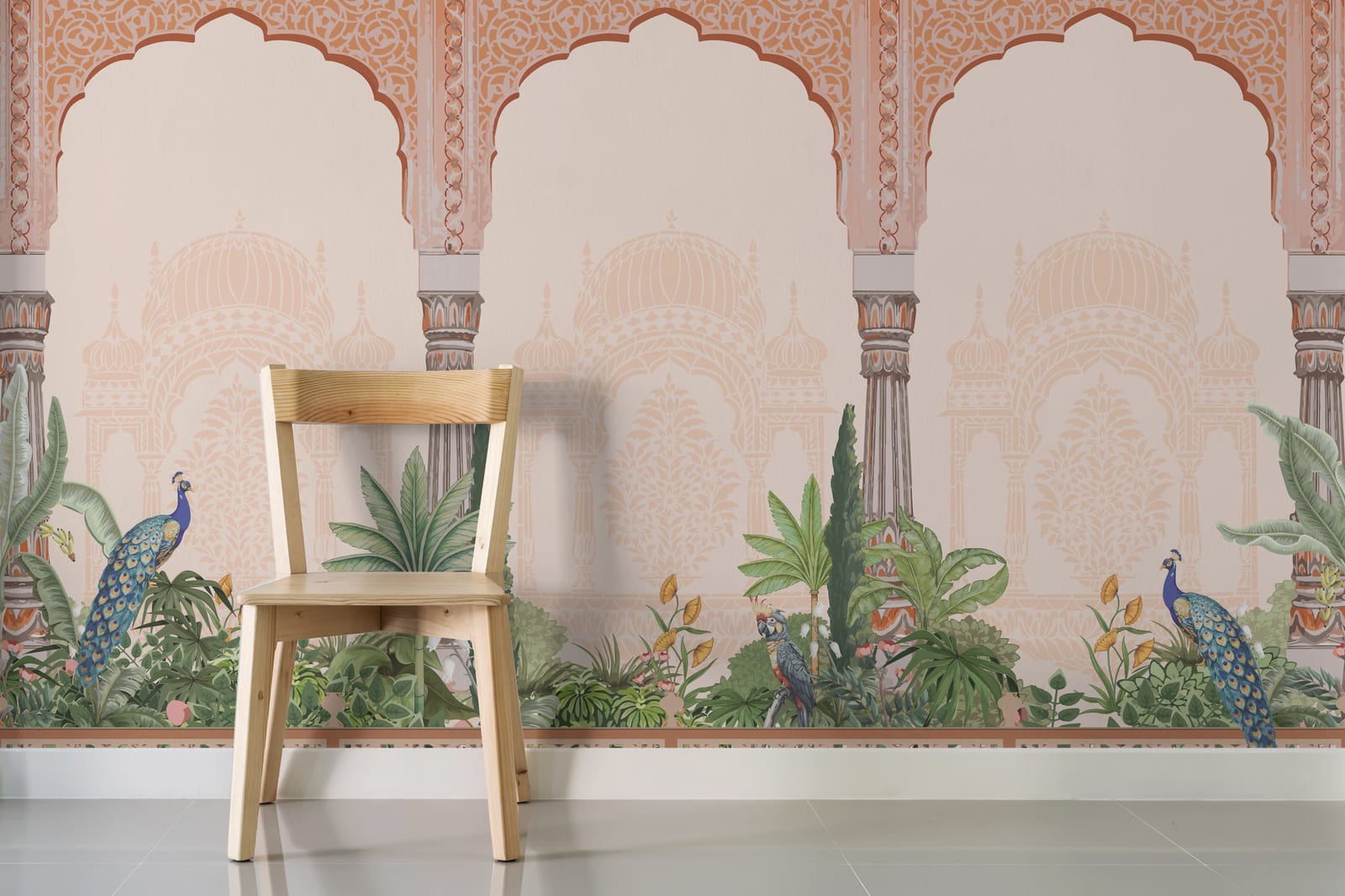 Elegant interior design consultation