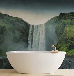 The Allure Waterfall Jungle Wall Mural