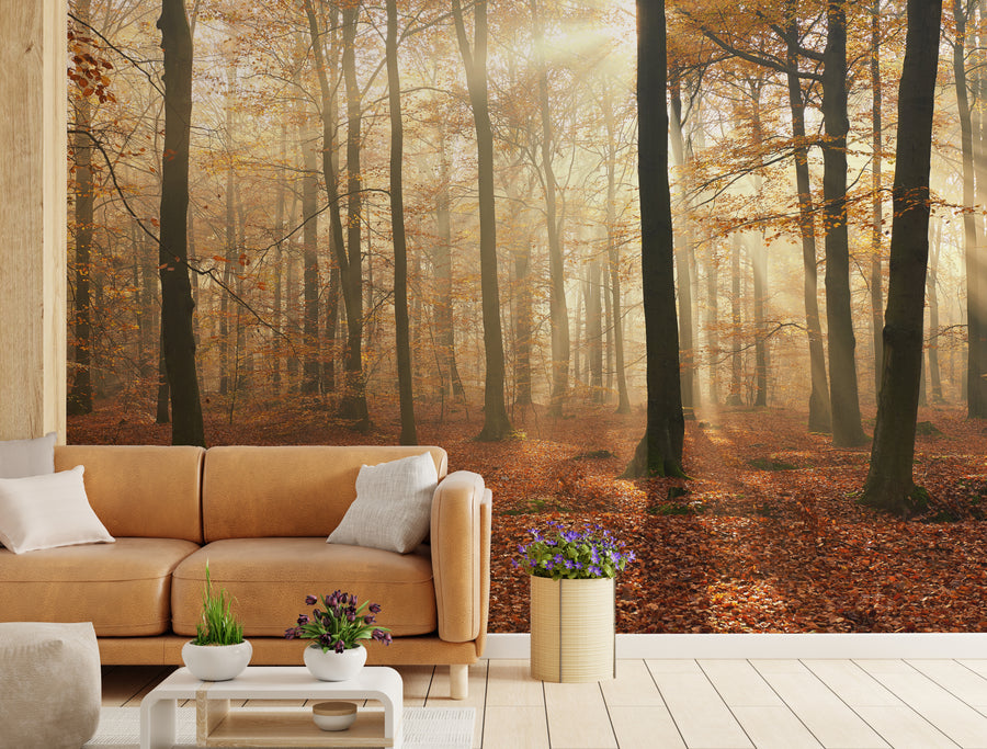 Nature’s Canvas Jungle Stick-on Wallpaper Mural