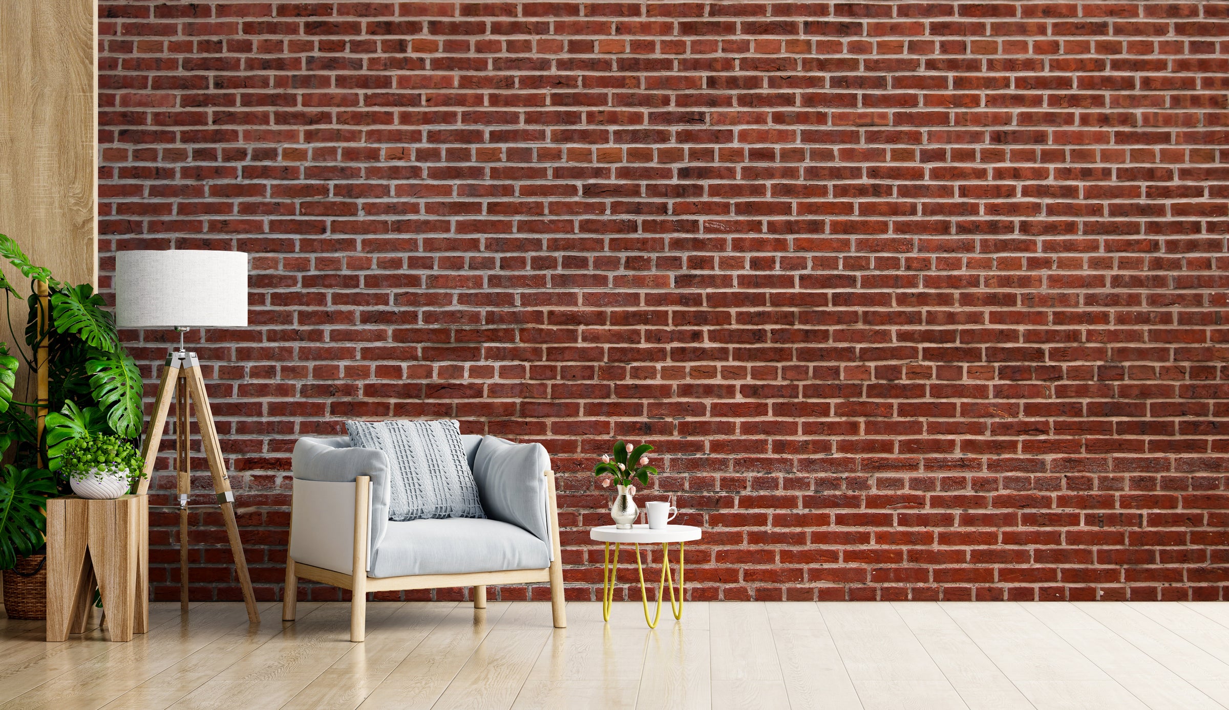 Old Brick Style Wallpaper for Wall