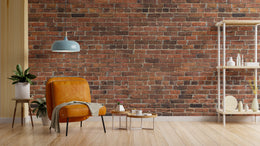 Modern Bedroom Brick Peel and Stick Wall Mural Art
