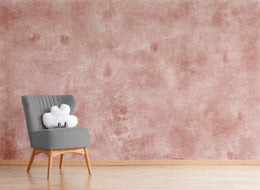 Plaster Texture Blush Pink Home Decor | Concrete Peel And Stick Wallpaper