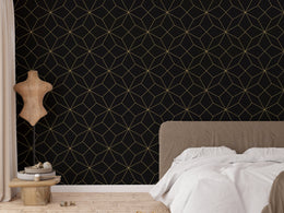 Diamond Geometric Pattern Peel and Stick Wallpaper