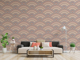 Vibrant Ethnic Boho Design Peel and Stick Wallpaper