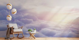 Self-Adhesive Dreamy Cloudscape Sky Wallpaper Mural