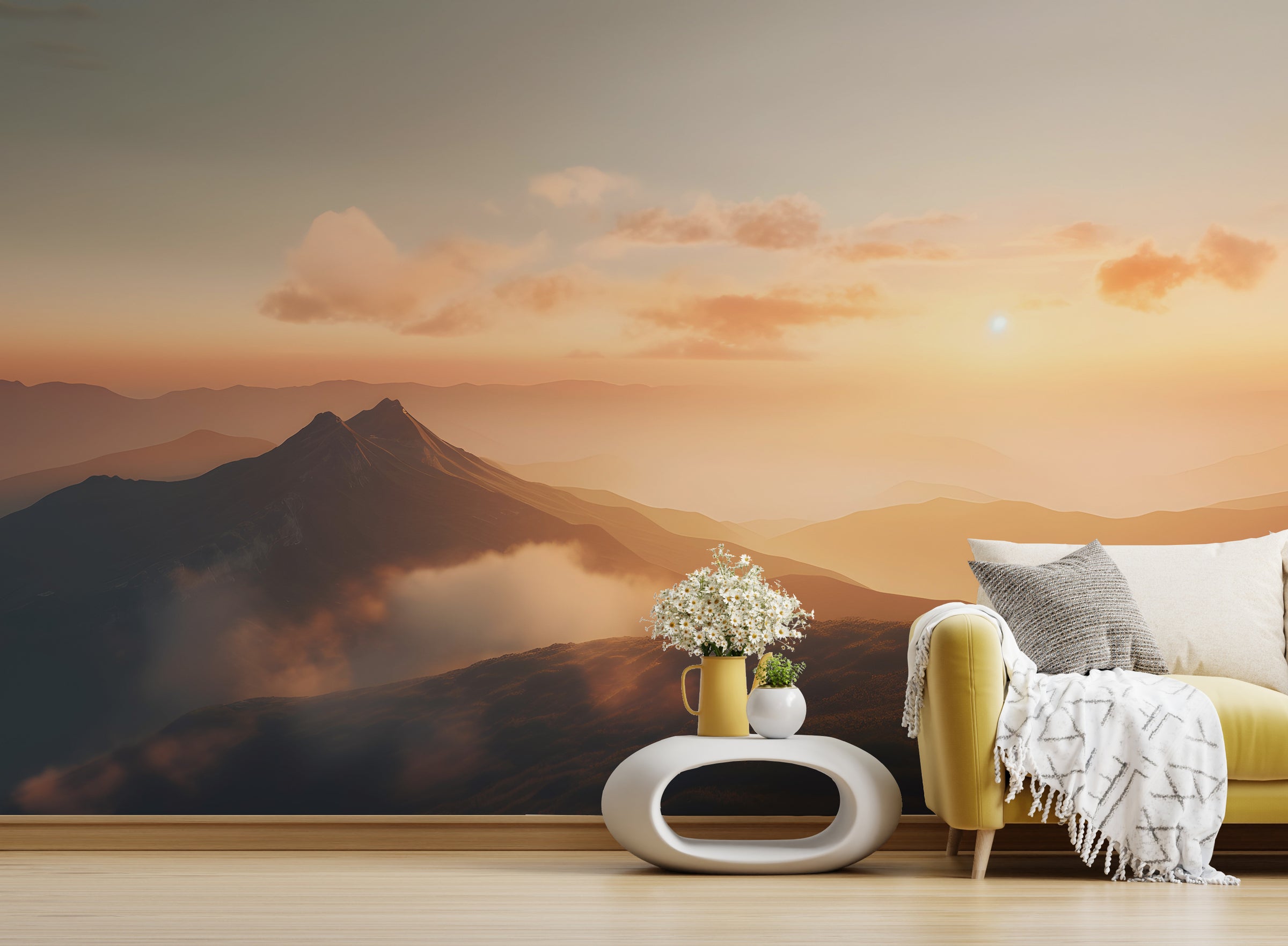 Sunrise Sky Color Nature Wallpaper