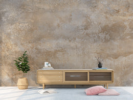 Concrete Texture Wallpaper | Warm Beige Peel and Stick Home Decor